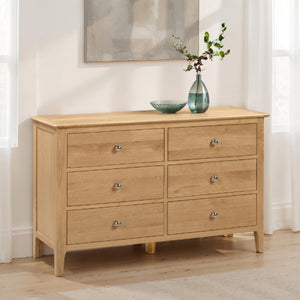 COTSWOLD 6 DRAWER WIDE CHEST - Living with Luxury