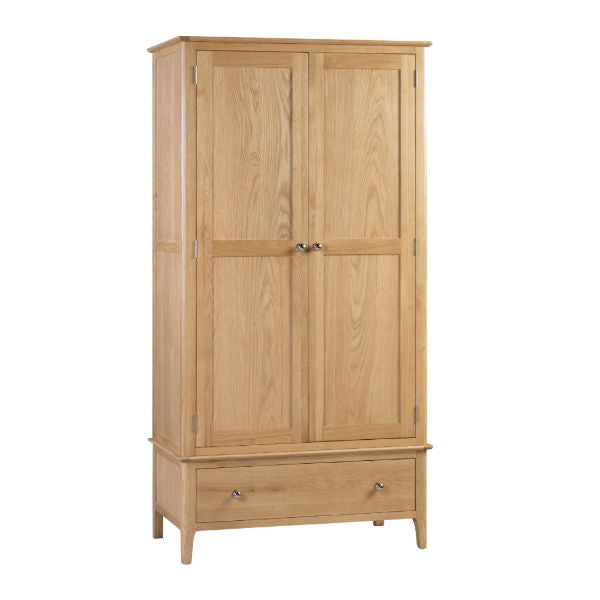 COTSWOLD 2 DOOR 1 DRAWER WARDROBE - Living with Luxury