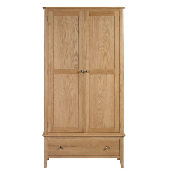 COTSWOLD 2 DOOR 1 DRAWER WARDROBE - Living with Luxury