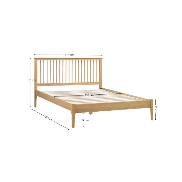 COTSWOLD 150CM BED - Living with Luxury
