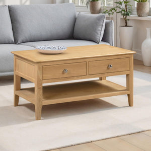 COTSWOLD COFFEE TABLE WITH 2 DRAWERS - Living with Luxury