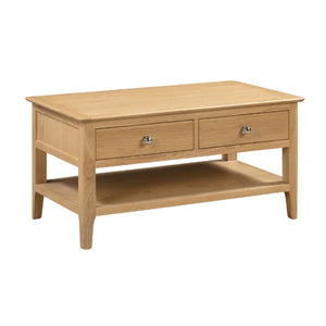 COTSWOLD COFFEE TABLE WITH 2 DRAWERS - Living with Luxury