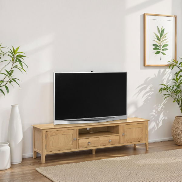 COTSWOLD WIDE SCREEN TV UNIT - Living with Luxury