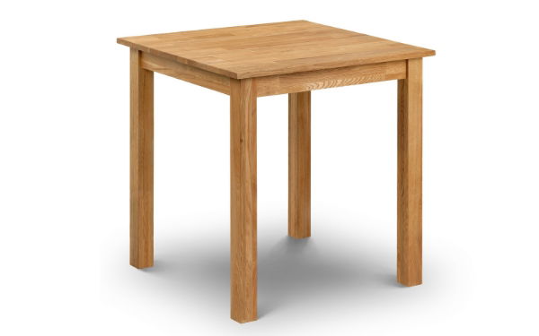 COXMOOR SQUARE DINING TABLE 75CM - OAK - Living with Luxury