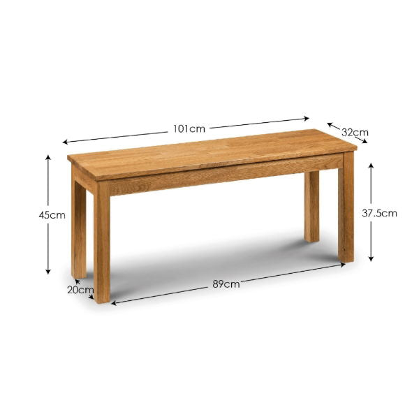 COXMOOR BENCH - OAK - Living with Luxury