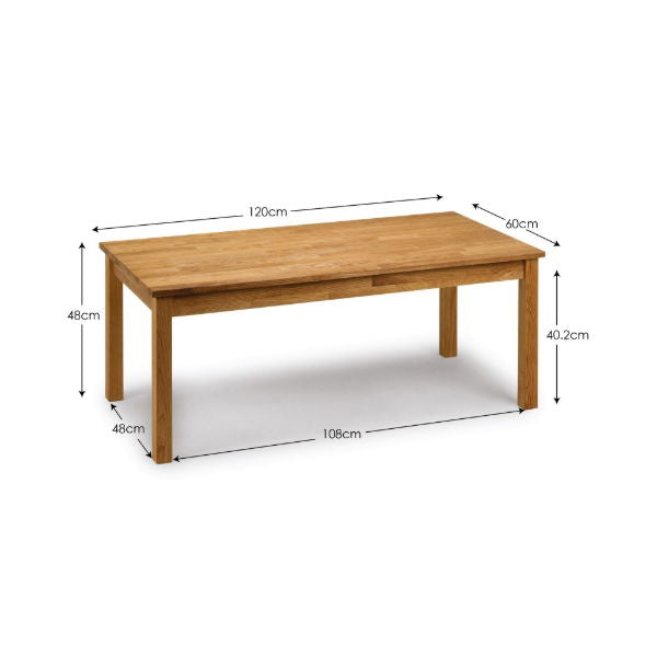 COXMOOR COFFEE TABLE - OAK - Living with Luxury