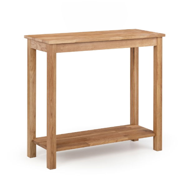 COXMOOR CONSOLE TABLE 90CM - OAK - Living with Luxury