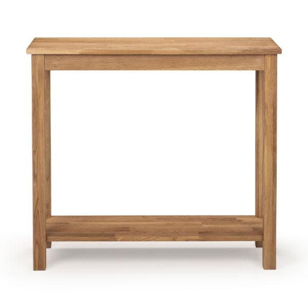 COXMOOR CONSOLE TABLE 90CM - OAK - Living with Luxury