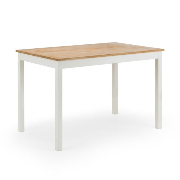 COXMOOR RECTANGULAR DINING TABLE - IVORY & OAK - Living with Luxury