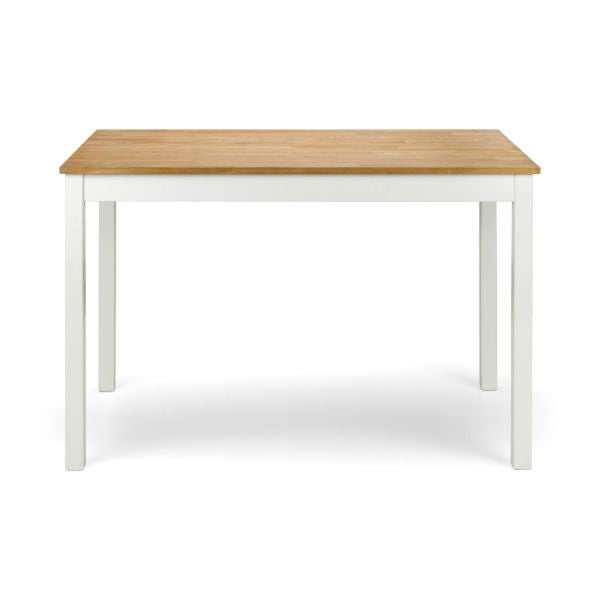 COXMOOR RECTANGULAR DINING TABLE - IVORY & OAK - Living with Luxury