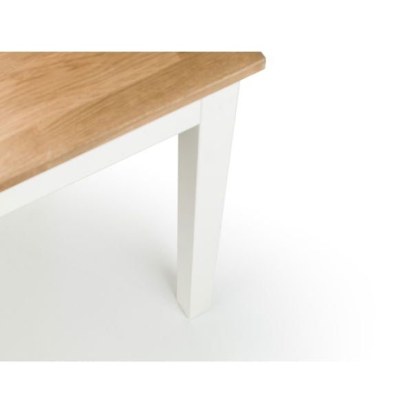 COXMOOR RECTANGULAR DINING TABLE - IVORY & OAK - Living with Luxury