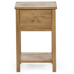 COXMOOR 1 DRAWER BEDSIDE - OAK - Living with Luxury