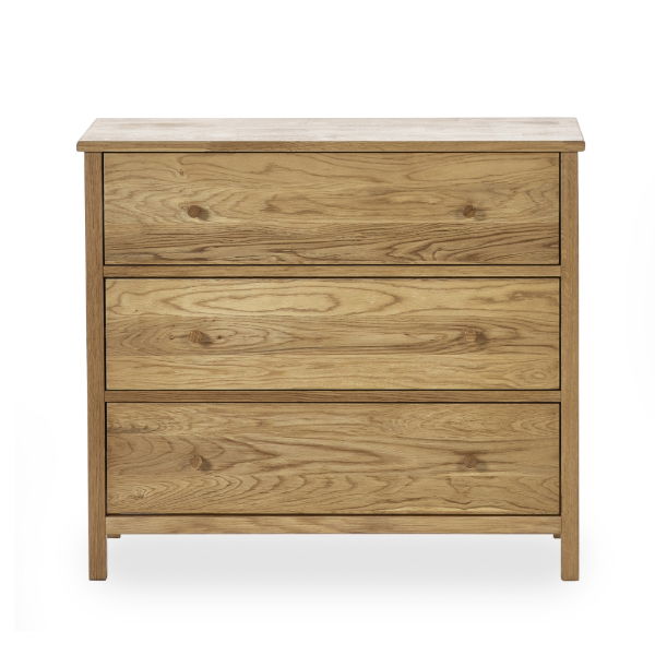 COXMOOR 3 DRAWER CHEST - OAK - Living with Luxury