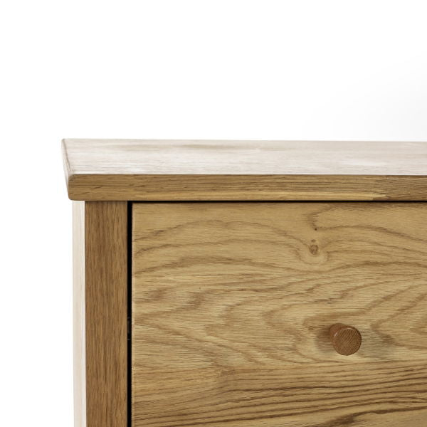 COXMOOR 3 DRAWER CHEST - OAK - Living with Luxury