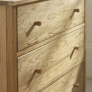 COXMOOR 3 DRAWER CHEST - OAK - Living with Luxury