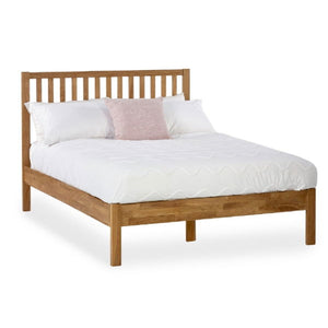COXMOOR 135CM BED - IVORY & OAK - Living with Luxury