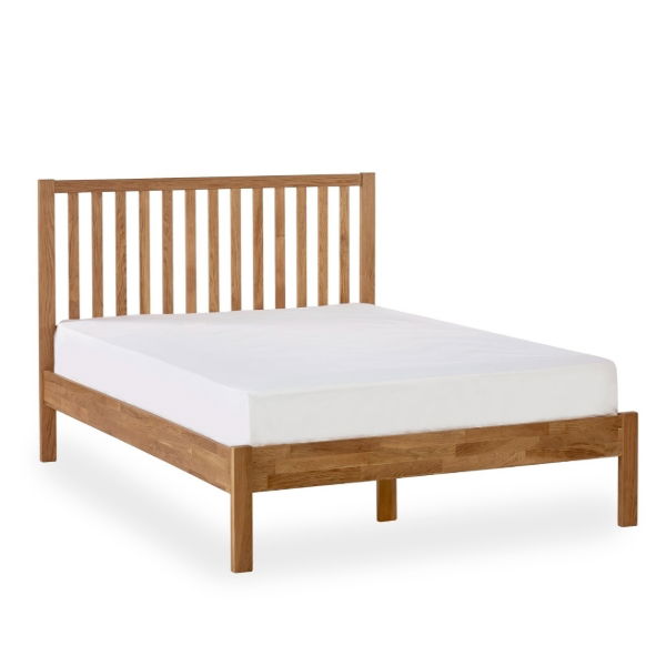 COXMOOR 150CM BED - OAK - Living with Luxury