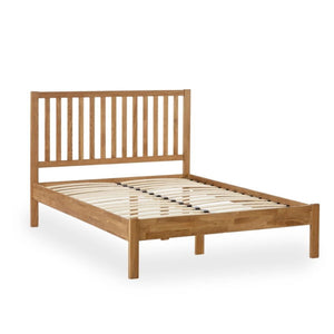 COXMOOR 135CM BED - IVORY & OAK - Living with Luxury