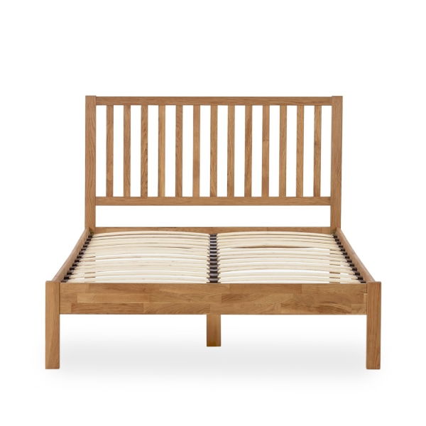 COXMOOR 150CM BED - OAK - Living with Luxury