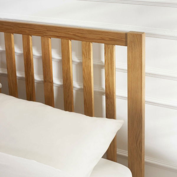 COXMOOR 135CM BED - OAK - Living with Luxury