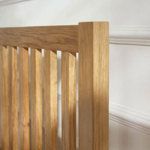 COXMOOR 150CM BED - OAK - Living with Luxury