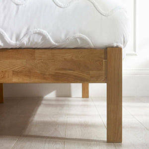 COXMOOR 135CM BED - OAK - Living with Luxury