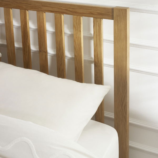 COXMOOR 150CM BED - OAK - Living with Luxury