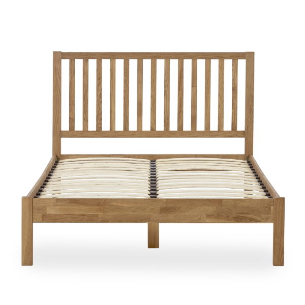 COXMOOR 150CM BED - OAK - Living with Luxury