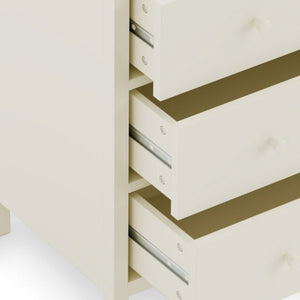 COXMOOR 6 DRAWER CHEST - IVORY &  OAK - Living with Luxury