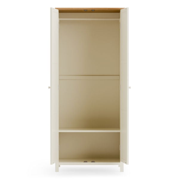 COXMOOR WARDROBE - IVORY & OAK - Living with Luxury