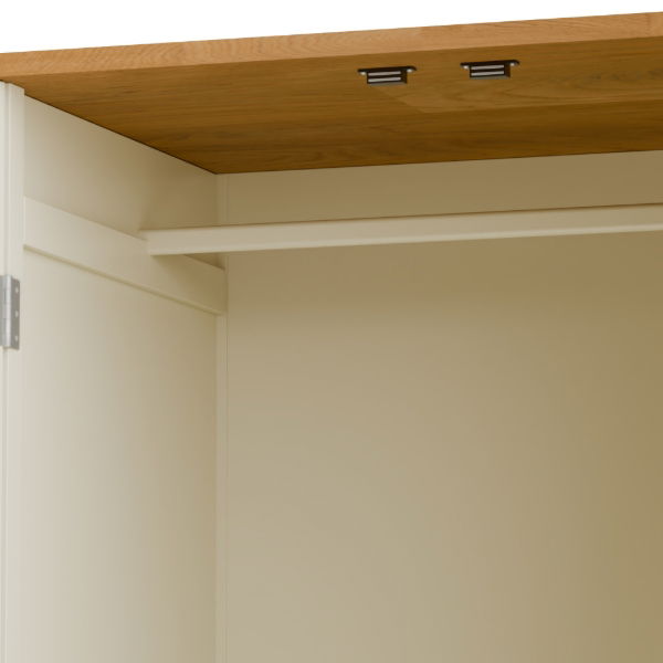 COXMOOR WARDROBE - IVORY & OAK - Living with Luxury