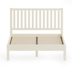 COXMOOR 135CM BED - IVORY & OAK - Living with Luxury