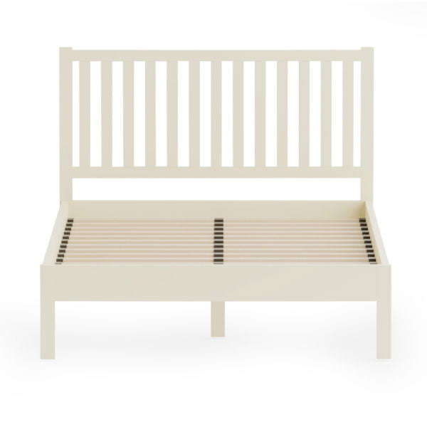 COXMOOR 150CM BED - IVORY & OAK - Living with Luxury