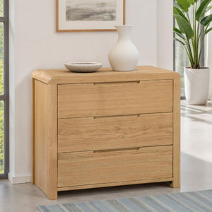 CURVE 3 DRAWER CHEST ASS - Living with Luxury