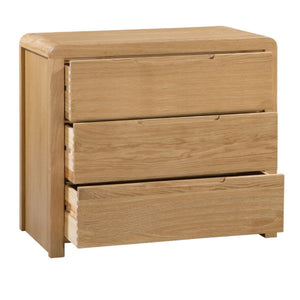 CURVE 3 DRAWER CHEST ASS - Living with Luxury