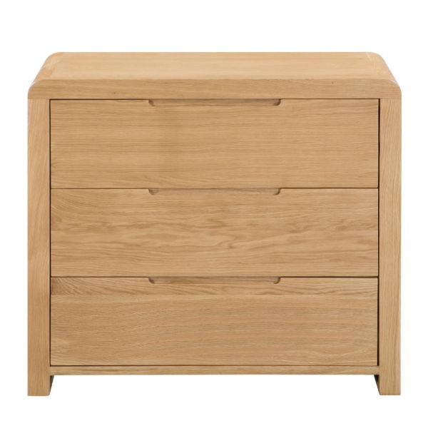 CURVE 3 DRAWER CHEST ASS - Living with Luxury