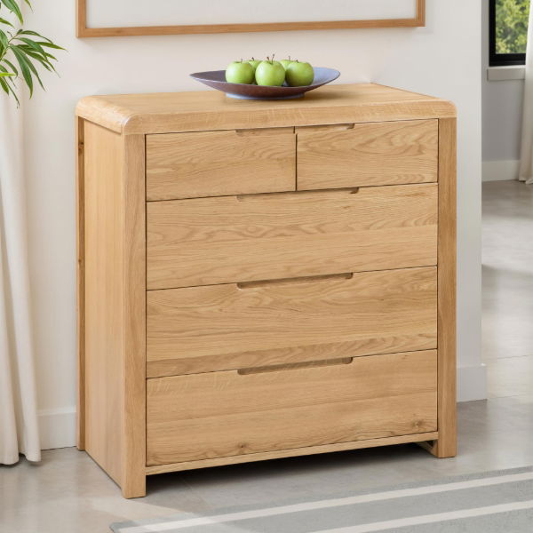 CURVE 3+2 DRAWER CHEST ASS - Living with Luxury