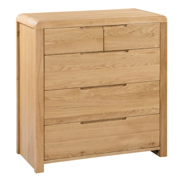CURVE 3+2 DRAWER CHEST ASS - Living with Luxury