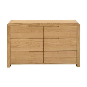 CURVE 6 DRAWER WIDE CHEST ASS - Living with Luxury