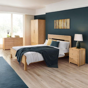CURVE 2 DRAWER DRESSING TABLE & STOOL ASS - Living with Luxury