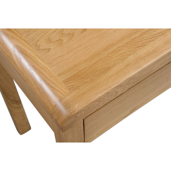 CURVE 2 DRAWER DRESSING TABLE & STOOL ASS - Living with Luxury