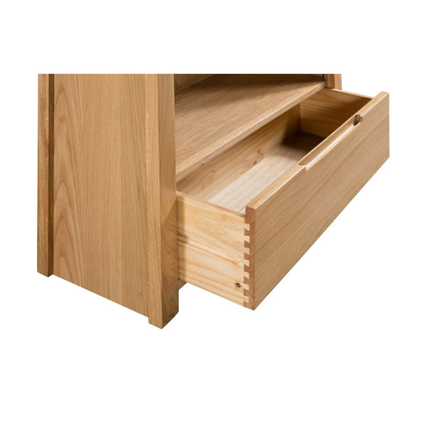CURVE OAK TV UNIT - Living with Luxury