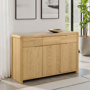 CURVE OAK SIDEBOARD - Living with Luxury