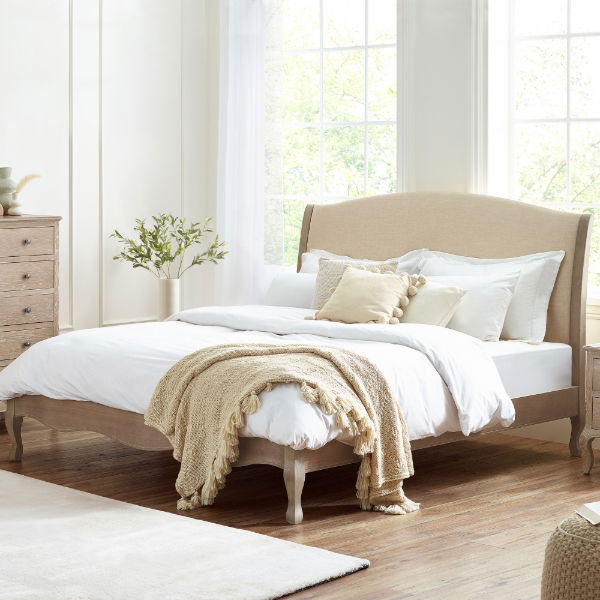 CAMILLE 150CM BED - Living with Luxury