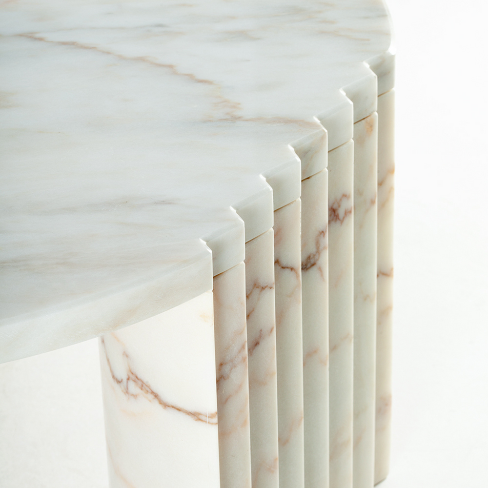 Caravel marble center table