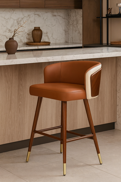 Okazaki Bar Stool - Living with Luxury