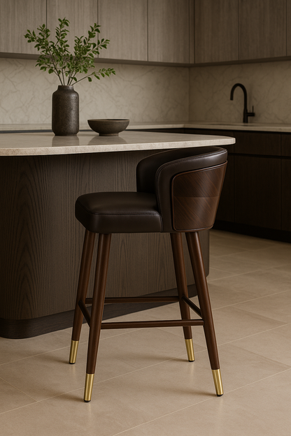 Okazaki Bar Stool - Living with Luxury