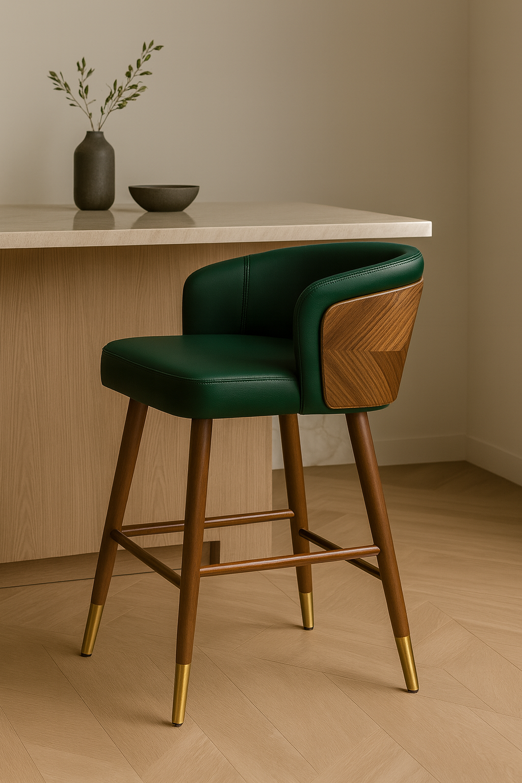 Okazaki Bar Stool - Living with Luxury