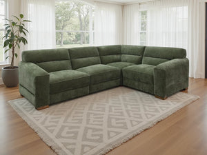 Chicago Green Universal Corner Sofa – Stylish Living Room Seating