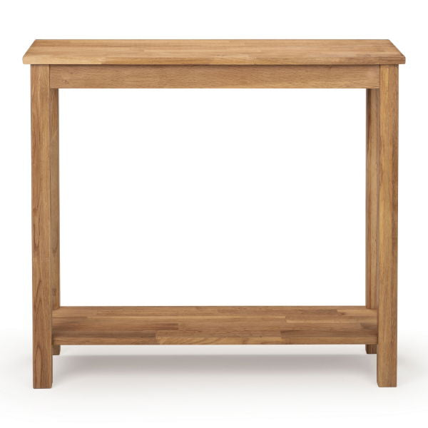 COXMOOR CONSOLE TABLE 90CM - OAK - Living with Luxury